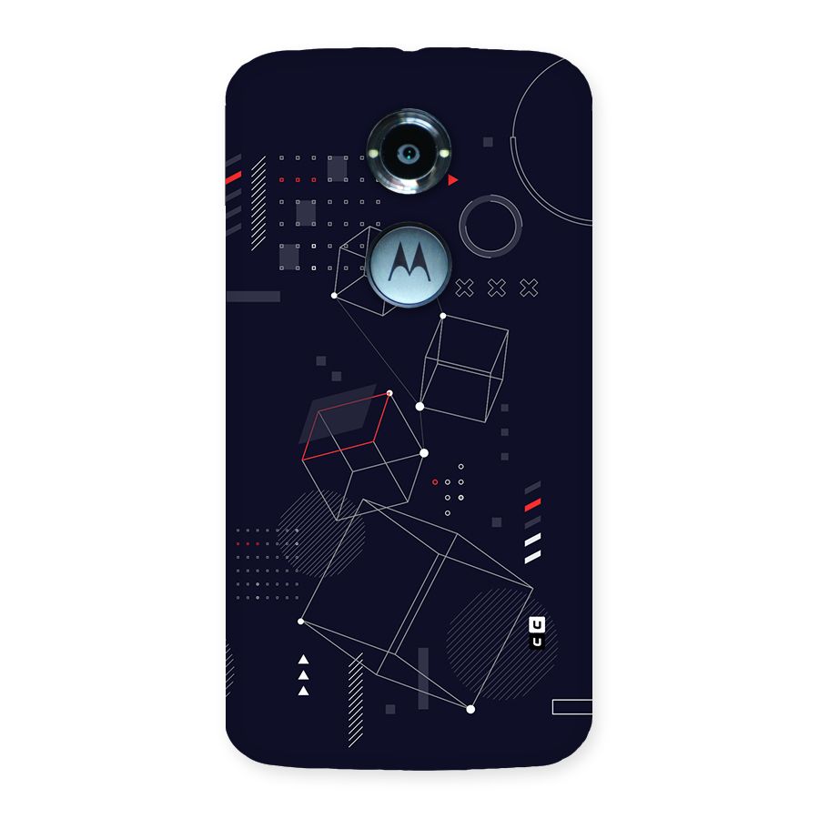 Royal Abstract Shapes Back Case for Moto X2