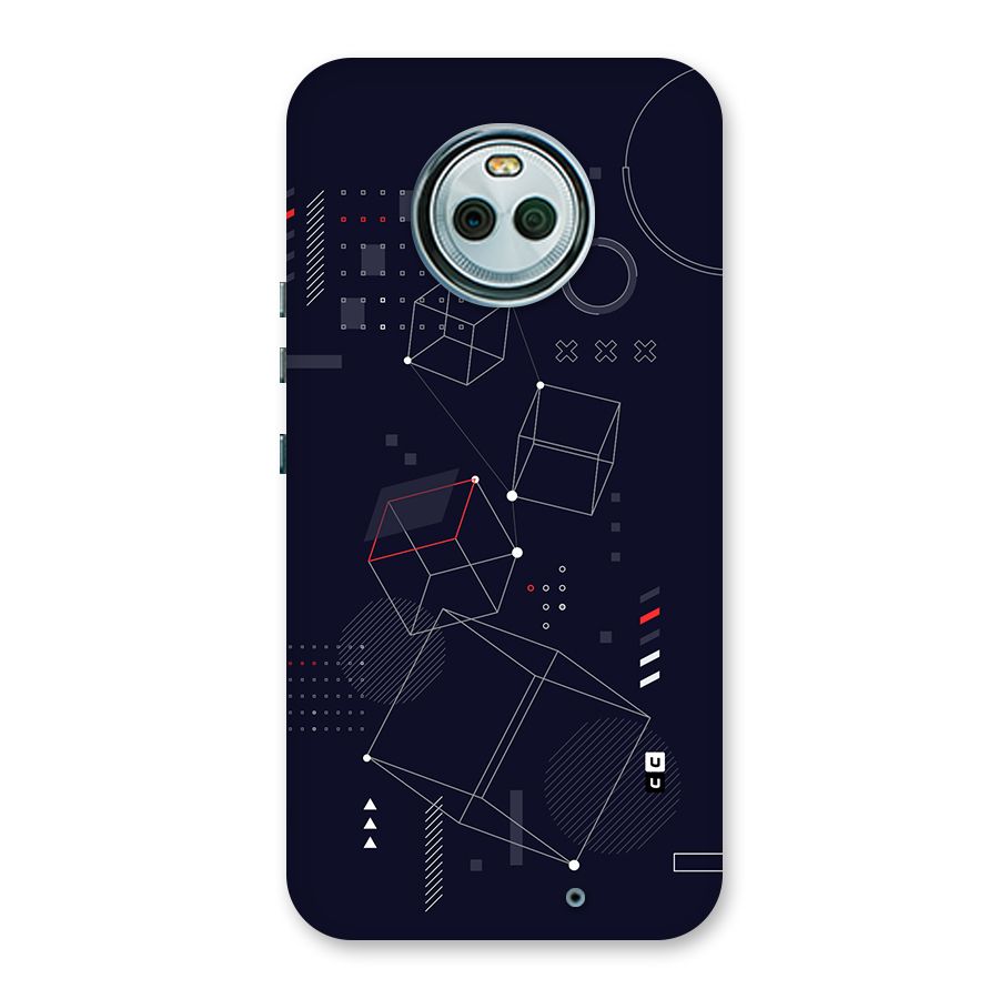 Royal Abstract Shapes Back Case for Moto X4