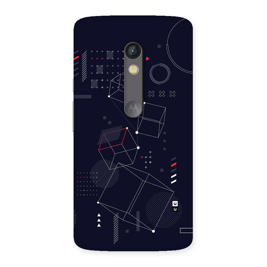 Royal Abstract Shapes Back Case for Moto X Play