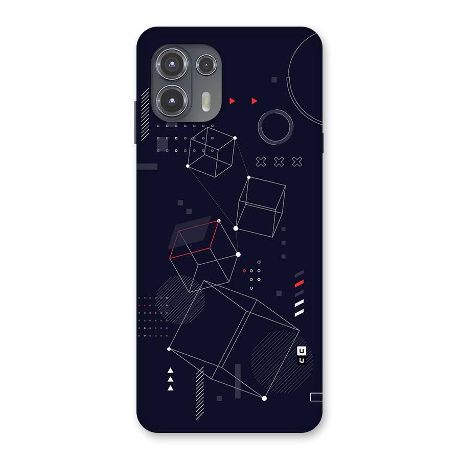 Royal Abstract Shapes Back Case for Motorola Edge 20 Fusion