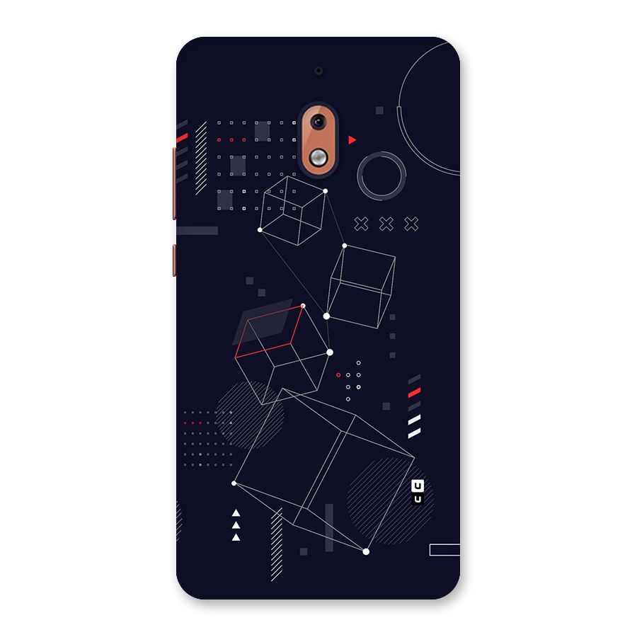 Royal Abstract Shapes Back Case for Nokia 2.1