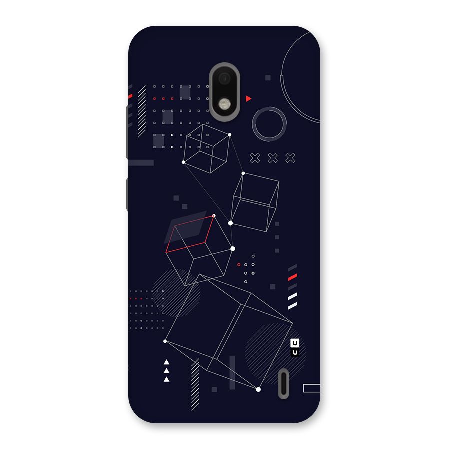 Royal Abstract Shapes Back Case for Nokia 2.2