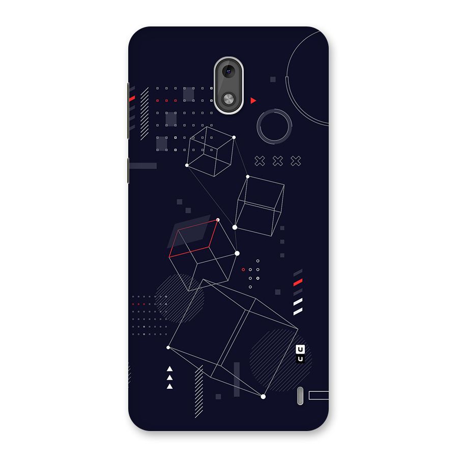 Royal Abstract Shapes Back Case for Nokia 2