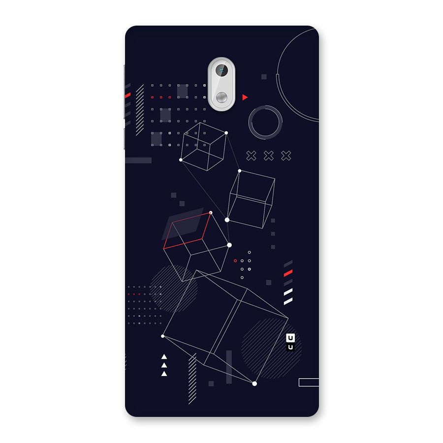 Royal Abstract Shapes Back Case for Nokia 3