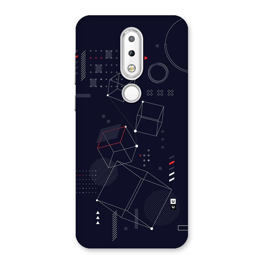 Royal Abstract Shapes Back Case for Nokia 6.1 Plus