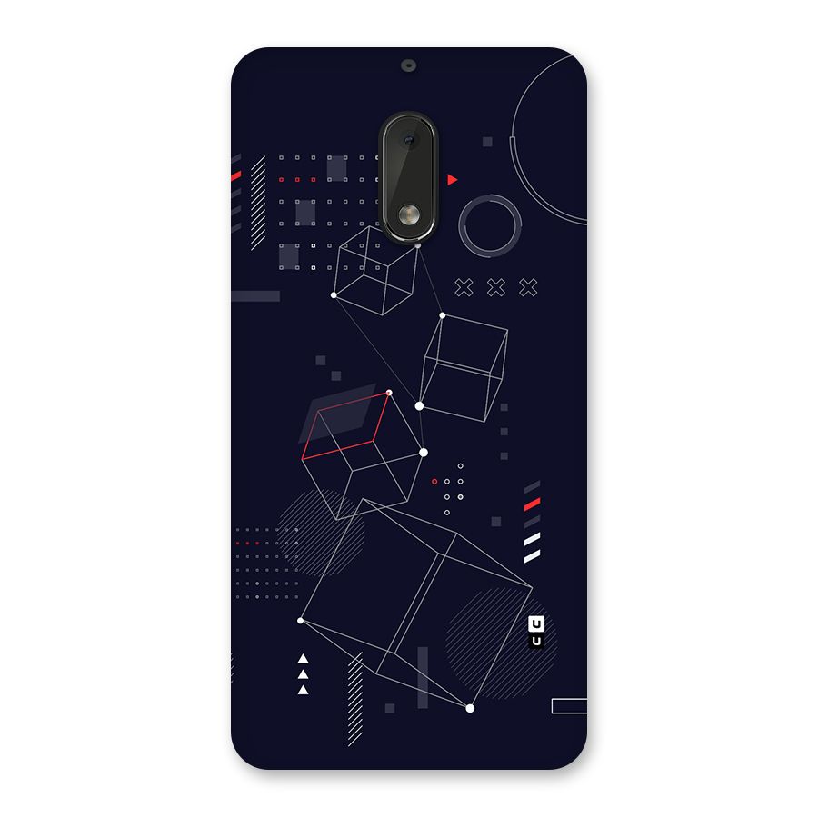 Royal Abstract Shapes Back Case for Nokia 6