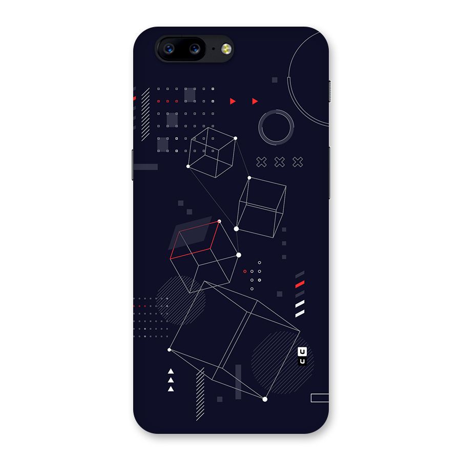 Royal Abstract Shapes Back Case for OnePlus 5