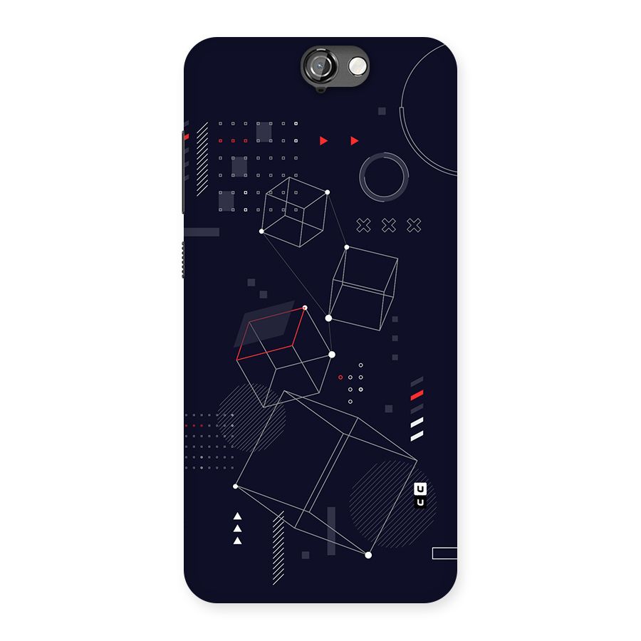 Royal Abstract Shapes Back Case for One A9