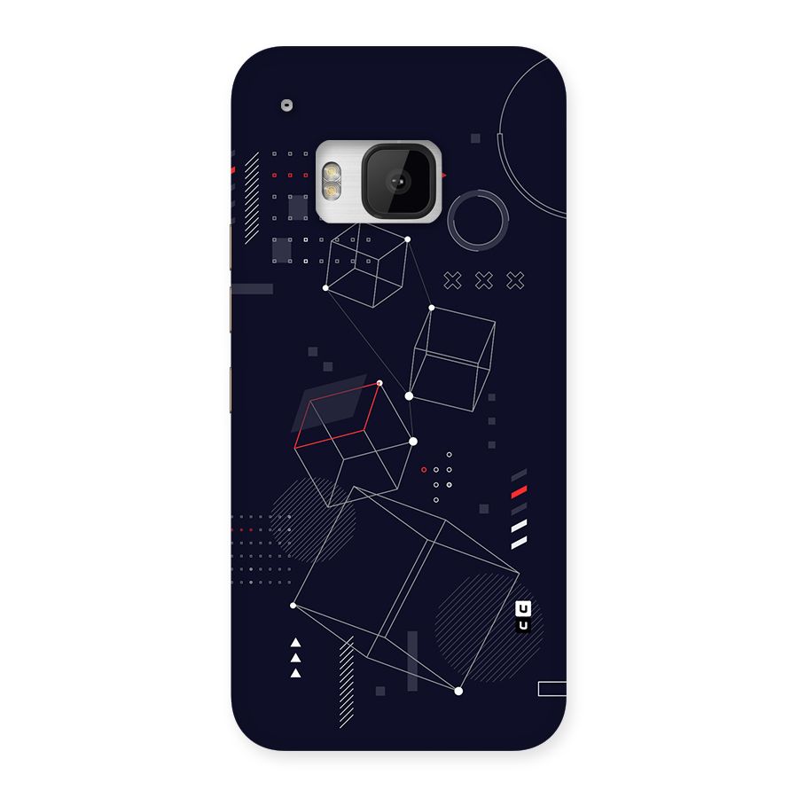 Royal Abstract Shapes Back Case for One M9