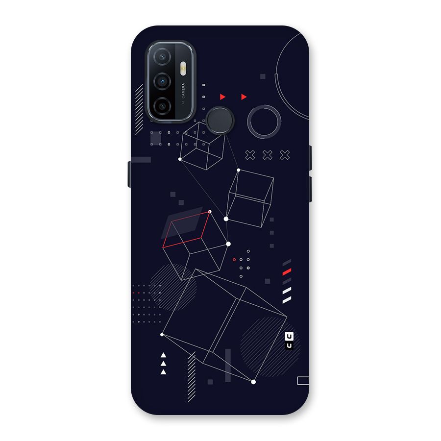 Royal Abstract Shapes Back Case for Oppo A33 (2020)