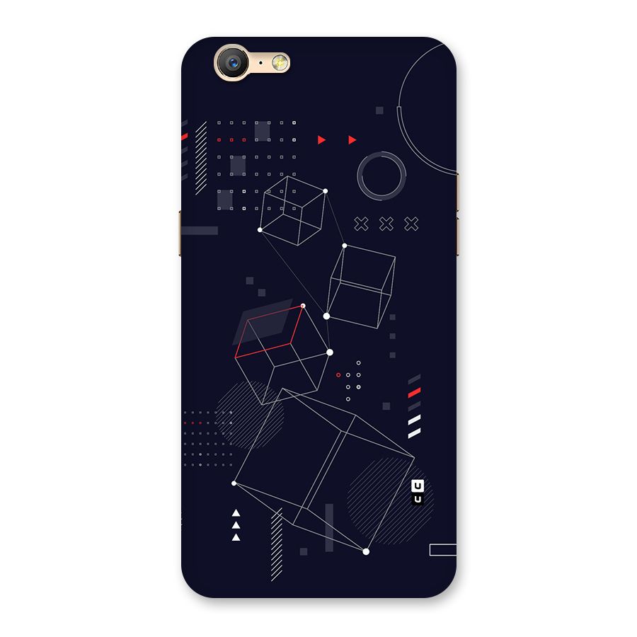 Royal Abstract Shapes Back Case for Oppo A39