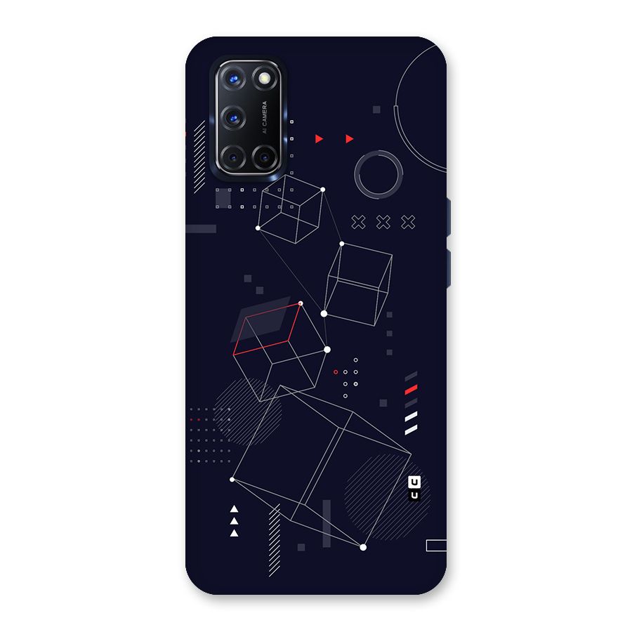 Royal Abstract Shapes Back Case for Oppo A52