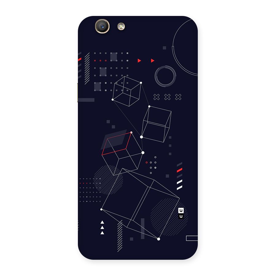 Royal Abstract Shapes Back Case for Oppo A59
