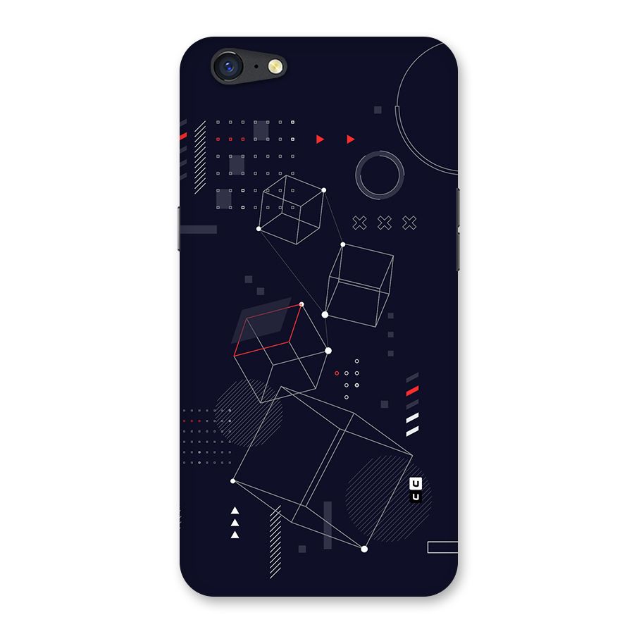 Royal Abstract Shapes Back Case for Oppo A71