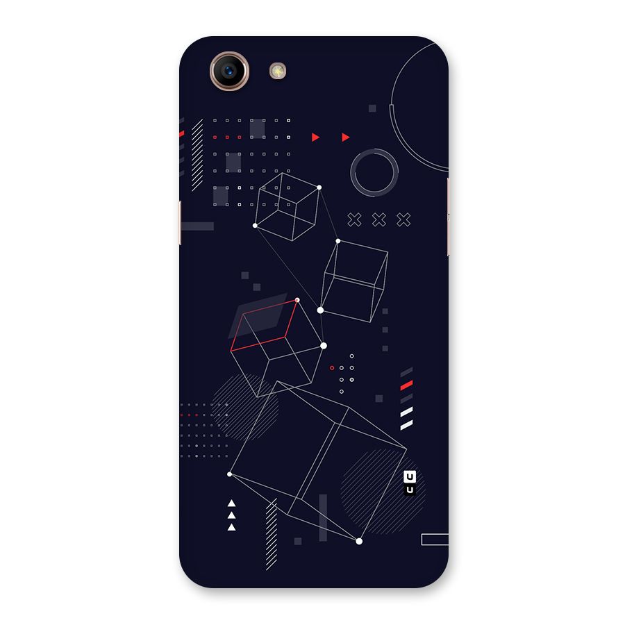 Royal Abstract Shapes Back Case for Oppo A83 (2018)