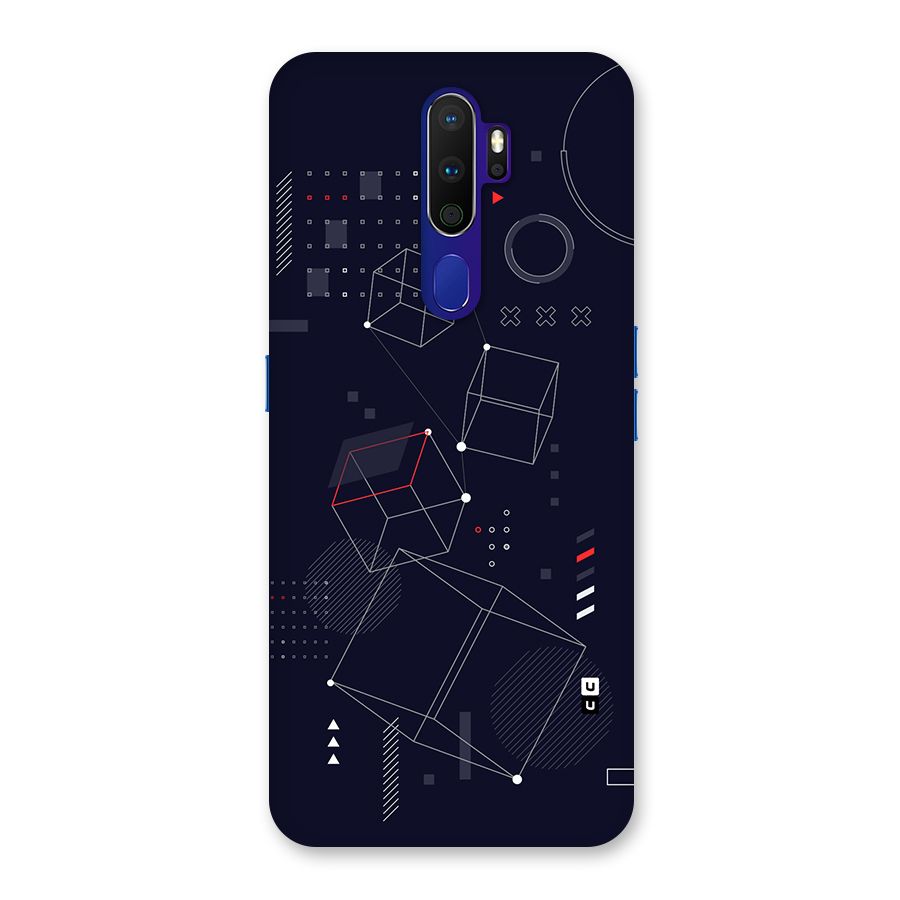 Royal Abstract Shapes Back Case for Oppo A9 (2020)
