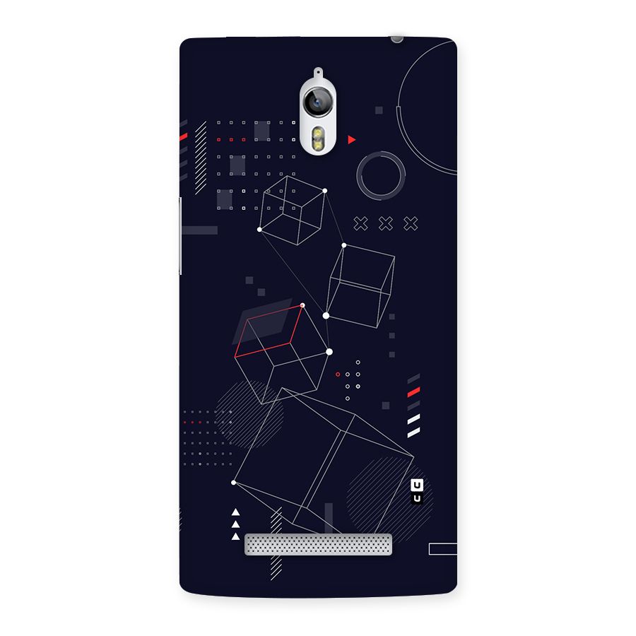 Royal Abstract Shapes Back Case for Oppo Find 7