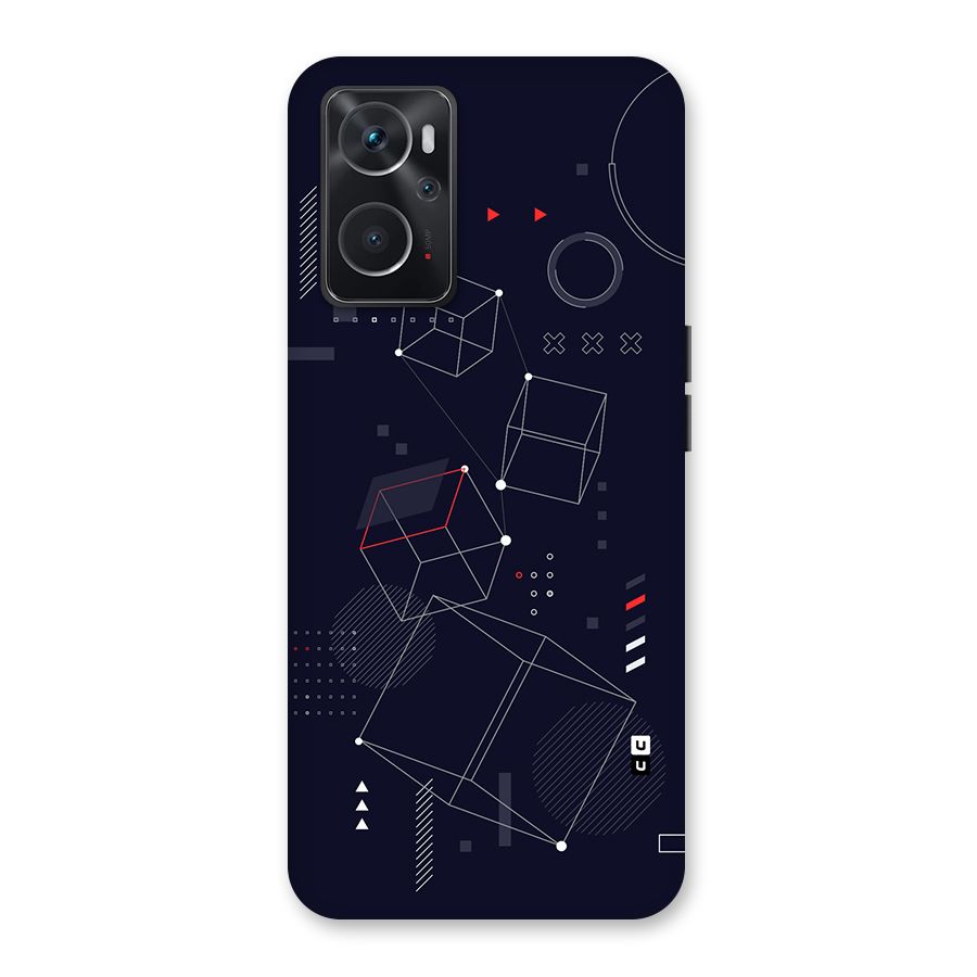 Royal Abstract Shapes Back Case for Oppo K10 4G