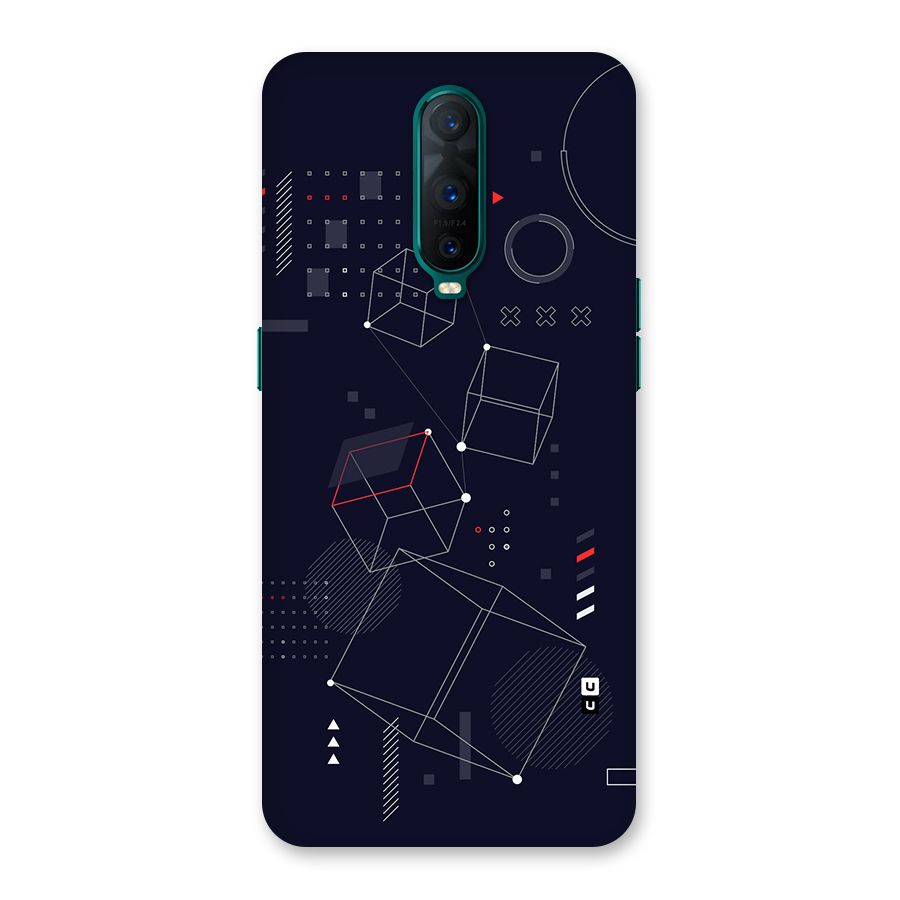 Royal Abstract Shapes Back Case for Oppo R17 Pro