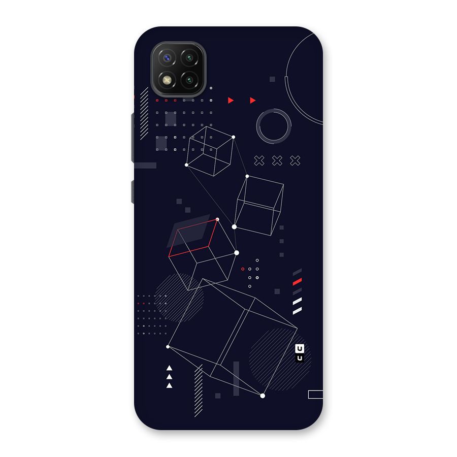 Royal Abstract Shapes Back Case for Poco C3