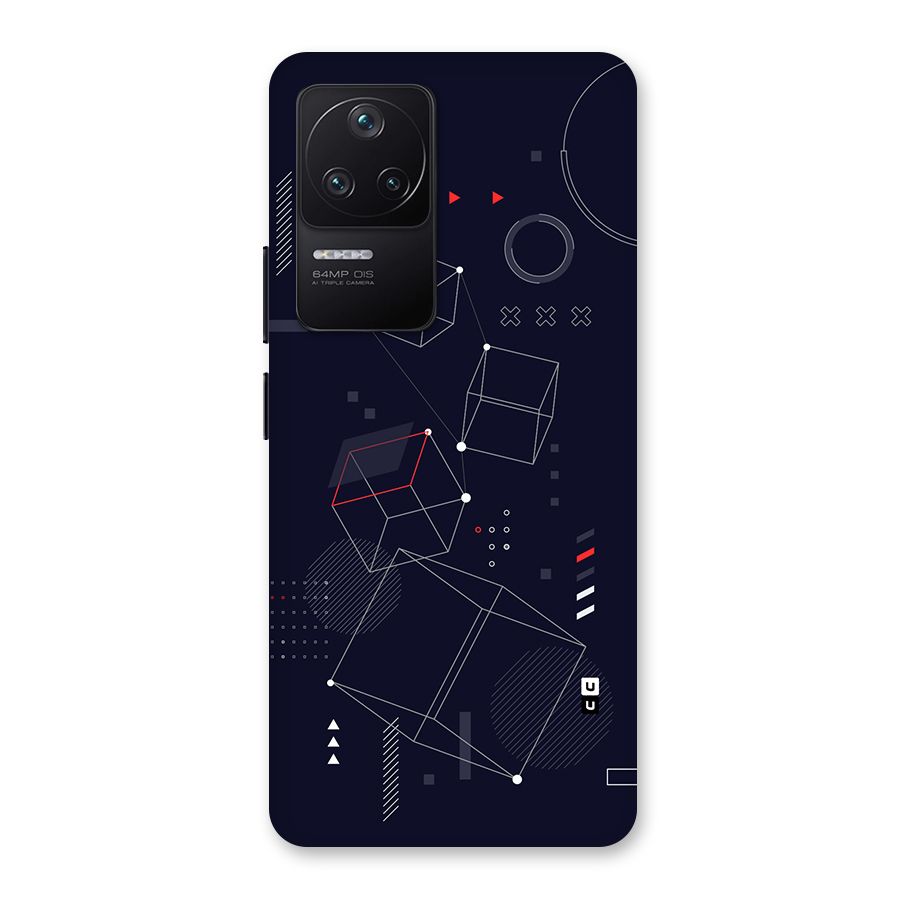 Royal Abstract Shapes Back Case for Poco F4 5G