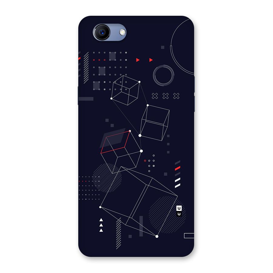 Royal Abstract Shapes Back Case for Realme 1