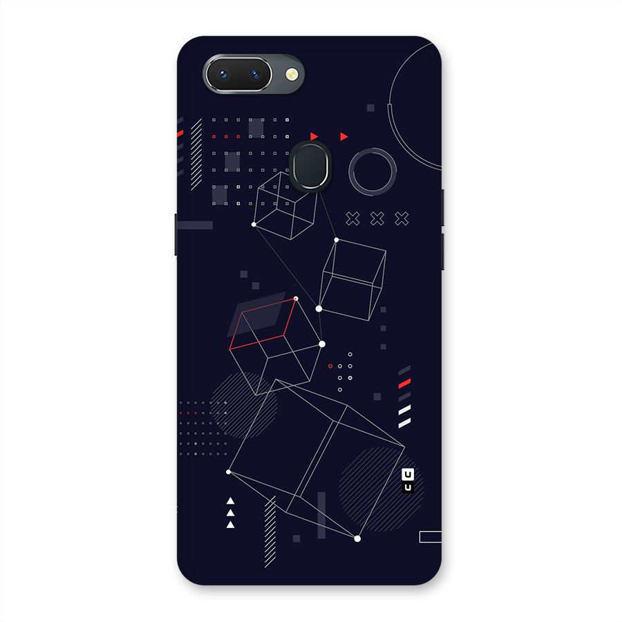 Royal Abstract Shapes Back Case for Realme 2