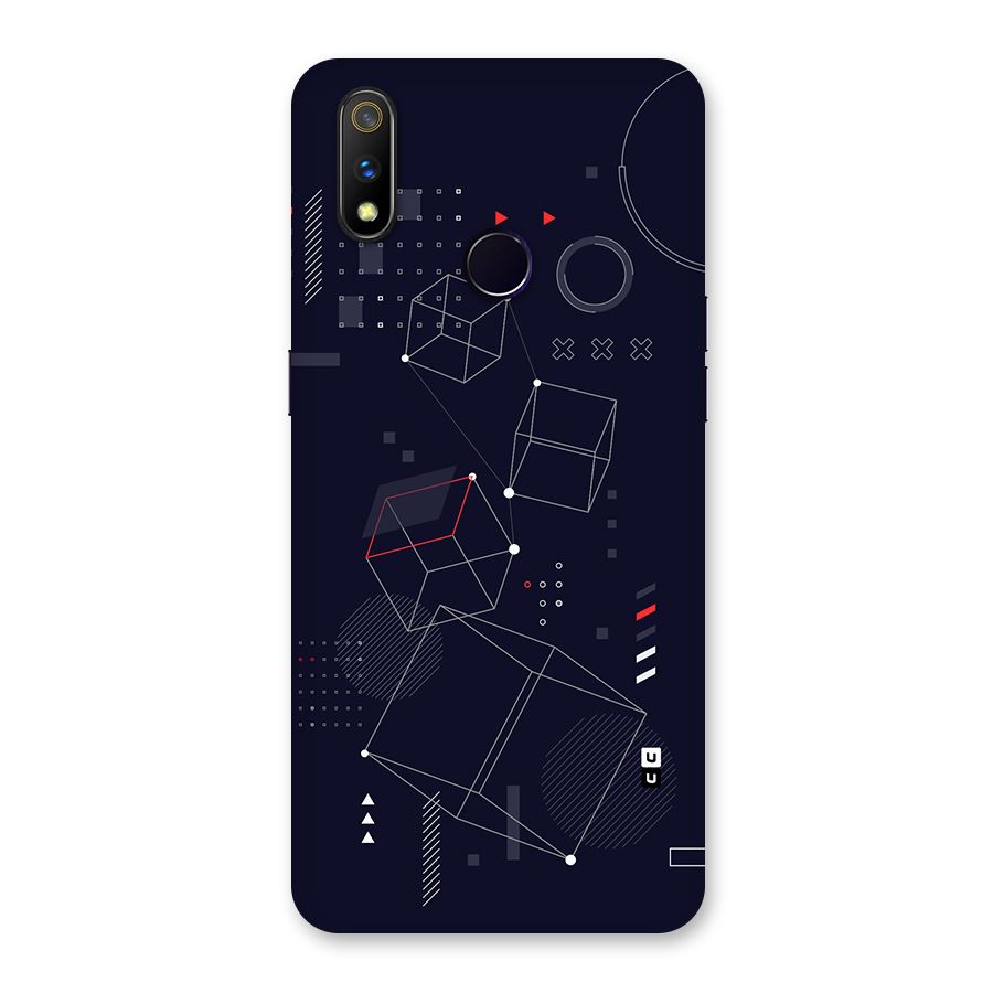 Royal Abstract Shapes Back Case for Realme 3 Pro