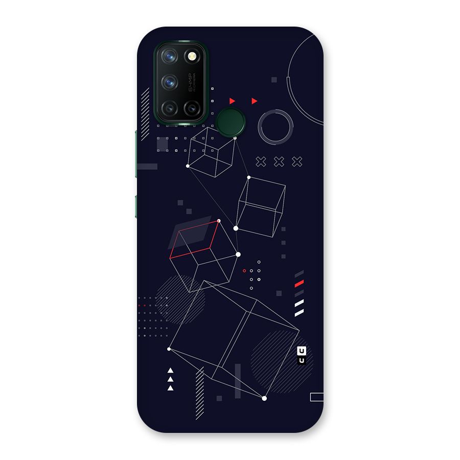 Royal Abstract Shapes Back Case for Realme 7i