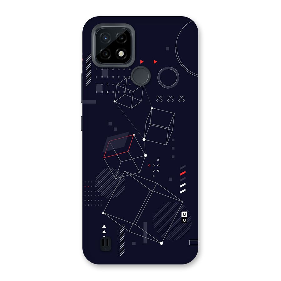 Royal Abstract Shapes Back Case for Realme C21