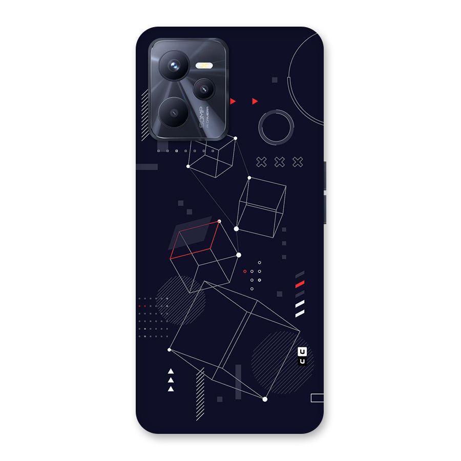 Royal Abstract Shapes Back Case for Realme C35