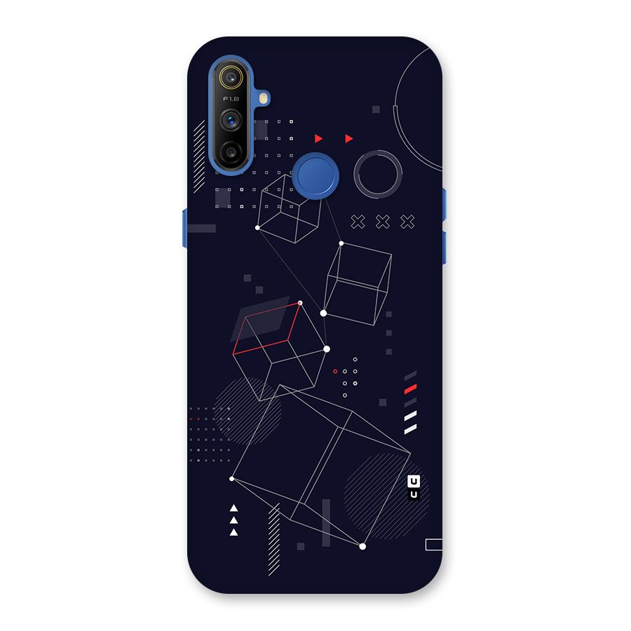 Royal Abstract Shapes Back Case for Realme Narzo 10A