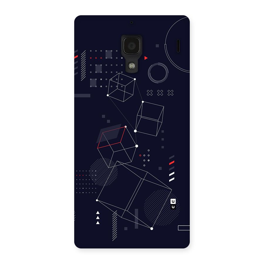 Royal Abstract Shapes Back Case for Redmi 1s