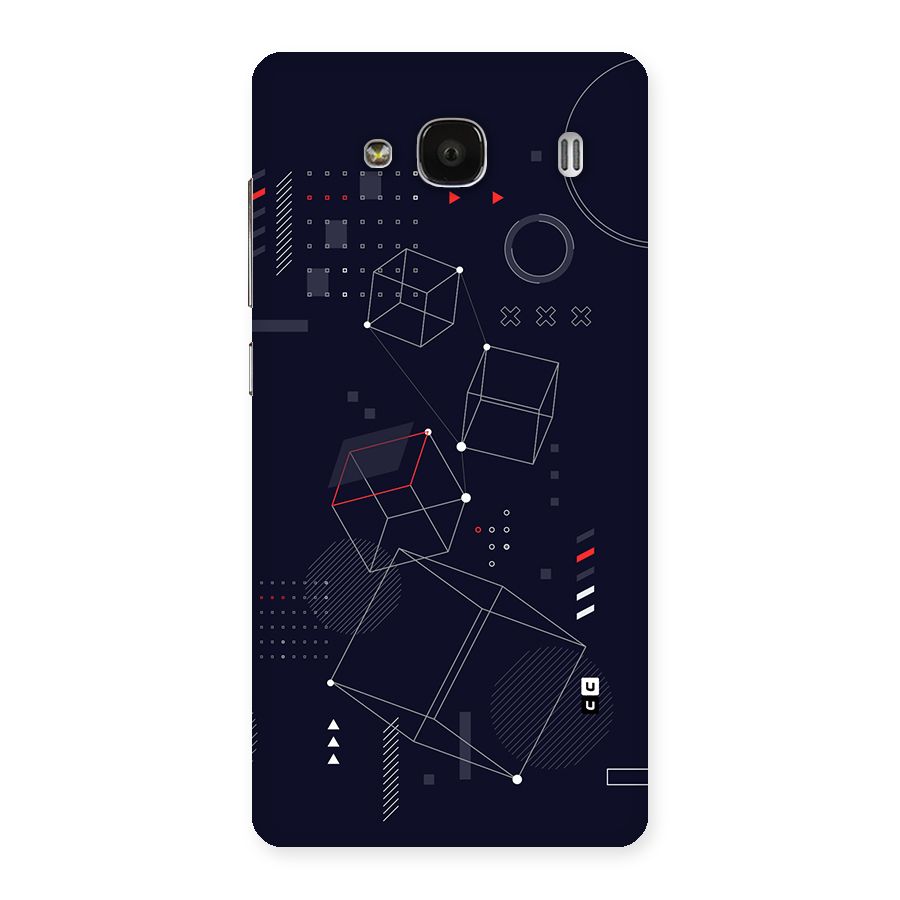 Royal Abstract Shapes Back Case for Redmi 2