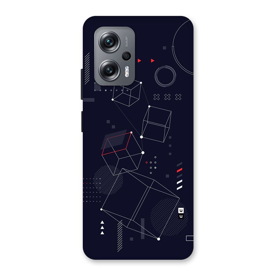 Royal Abstract Shapes Back Case for Redmi K50i