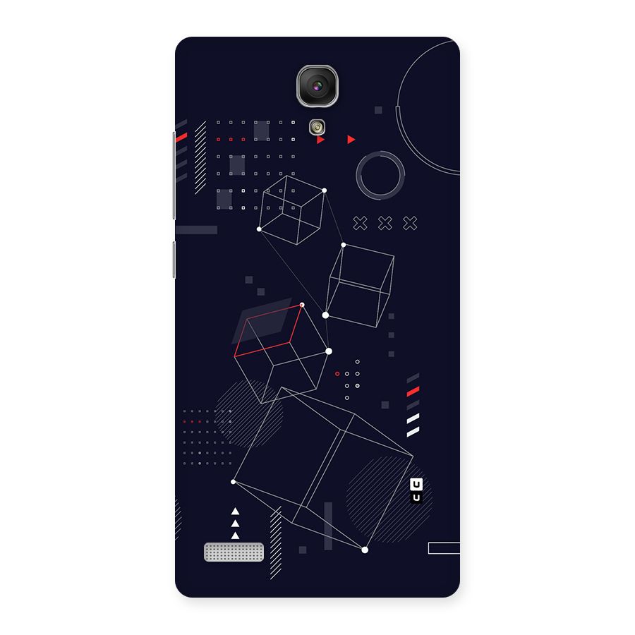 Royal Abstract Shapes Back Case for Redmi Note