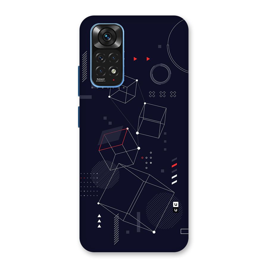 Royal Abstract Shapes Back Case for Redmi Note 11