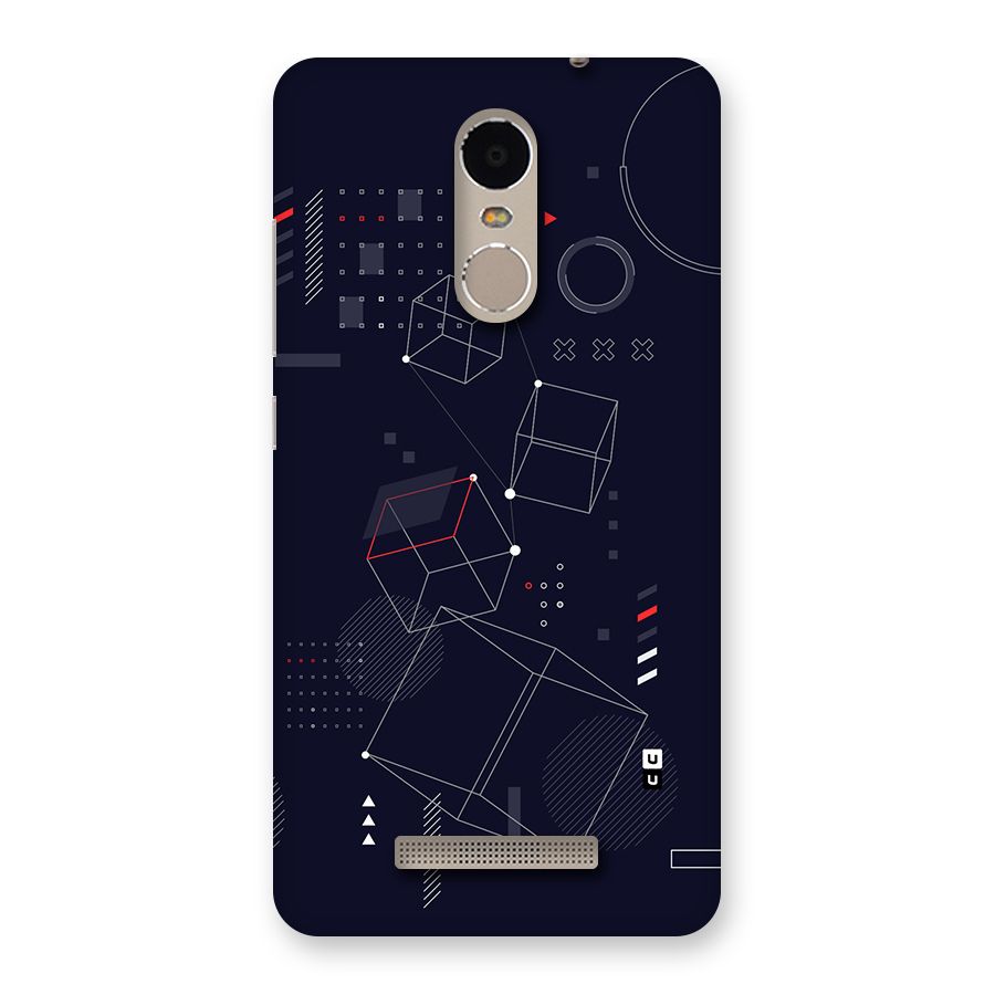 Royal Abstract Shapes Back Case for Redmi Note 3