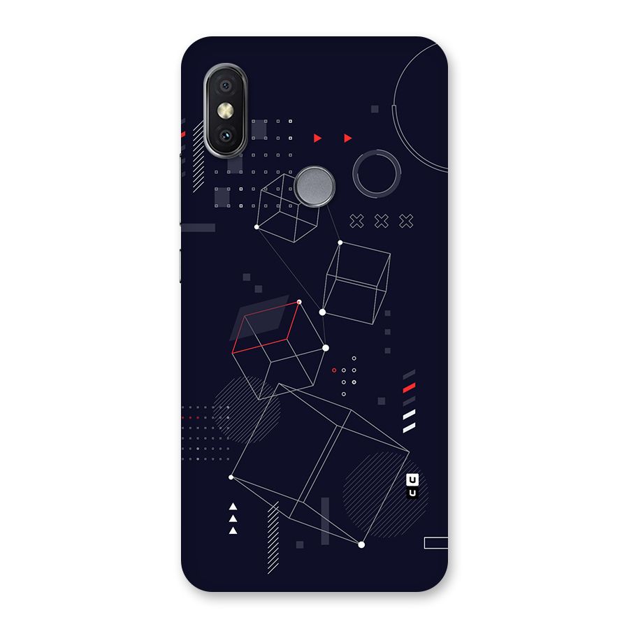 Royal Abstract Shapes Back Case for Redmi Y2