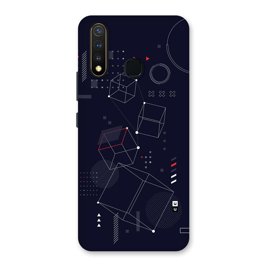 Royal Abstract Shapes Back Case for Vivo U20
