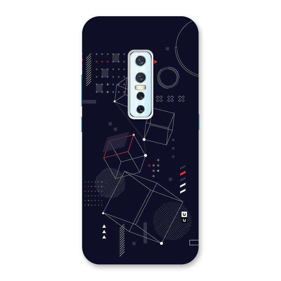 Royal Abstract Shapes Back Case for Vivo V17 Pro
