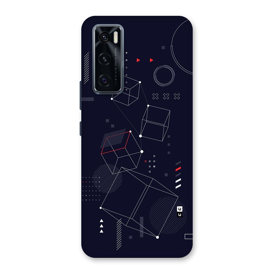 Royal Abstract Shapes Back Case for Vivo V20 SE