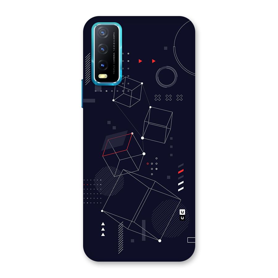 Royal Abstract Shapes Back Case for Vivo Y20