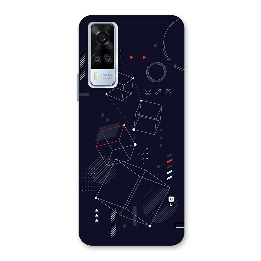 Royal Abstract Shapes Back Case for Vivo Y31