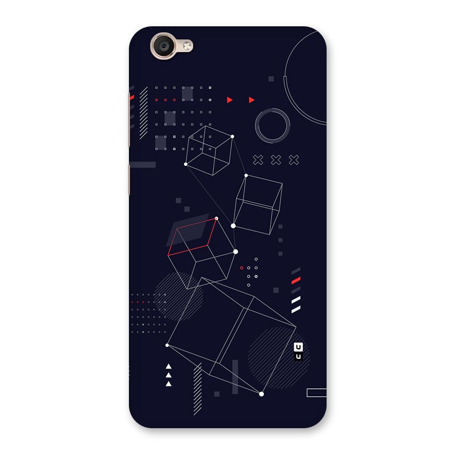 Royal Abstract Shapes Back Case for Vivo Y55