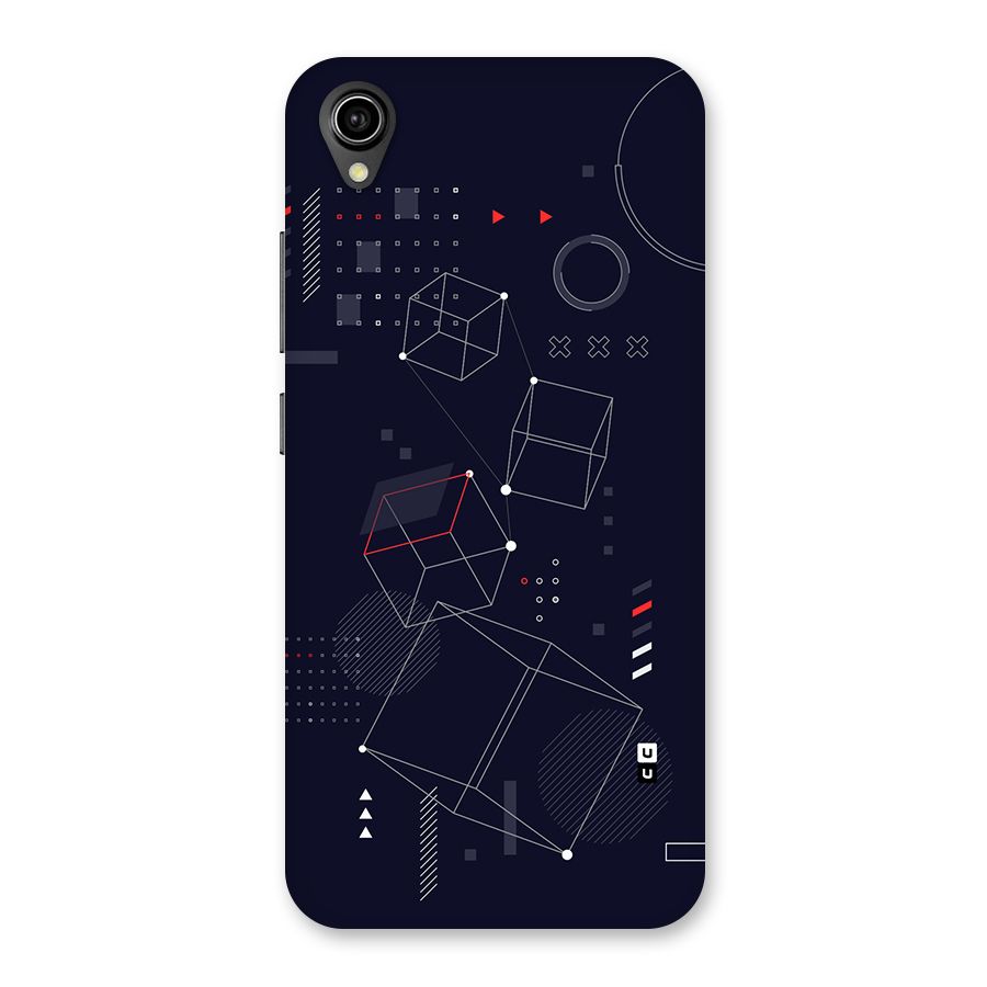 Royal Abstract Shapes Back Case for Vivo Y90