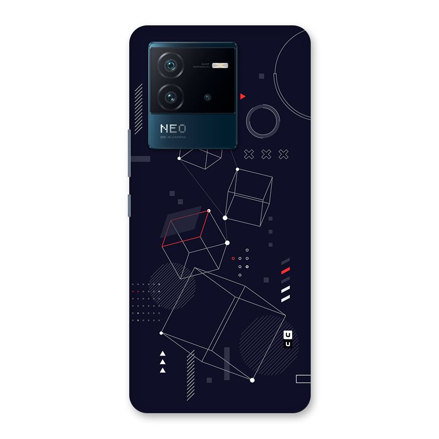 Royal Abstract Shapes Back Case for Vivo iQOO Neo 6 5G