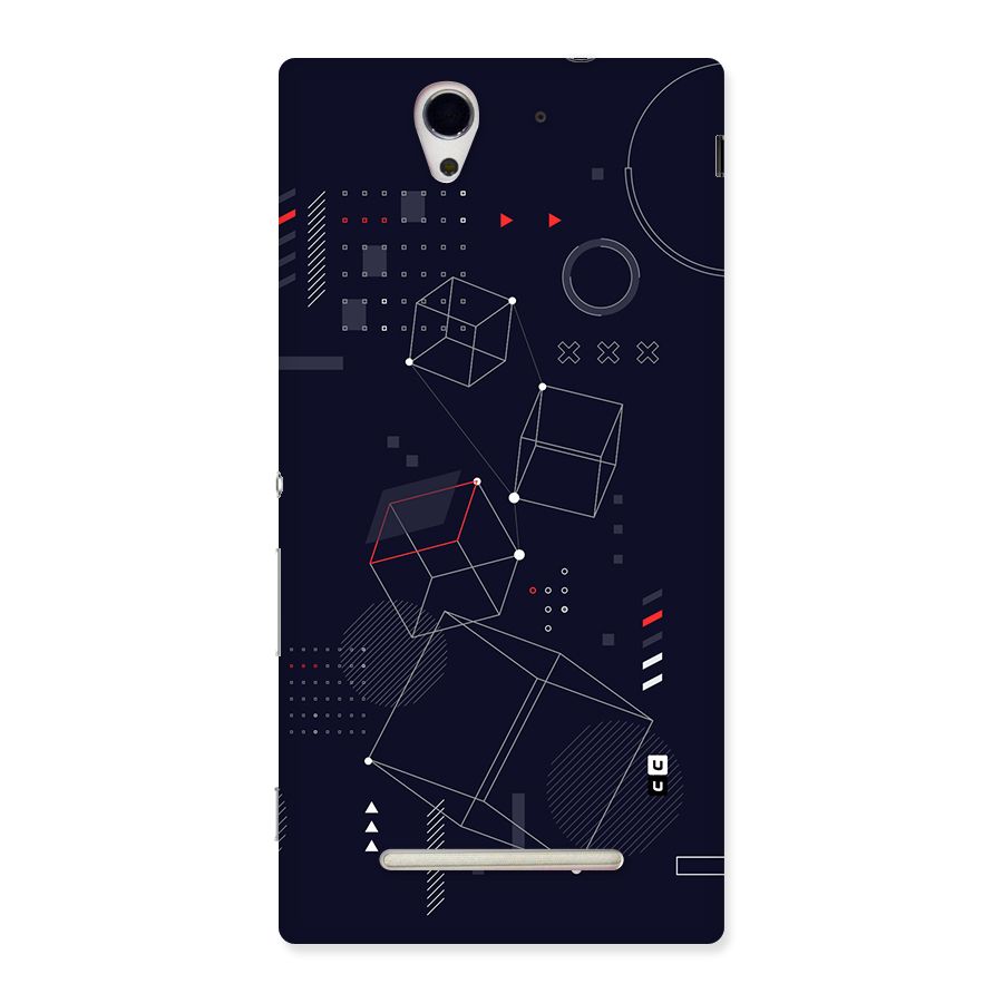 Royal Abstract Shapes Back Case for Xperia C3