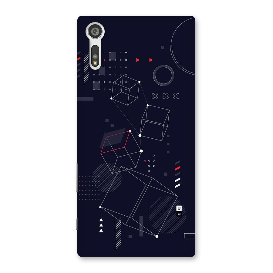 Royal Abstract Shapes Back Case for Xperia XZ