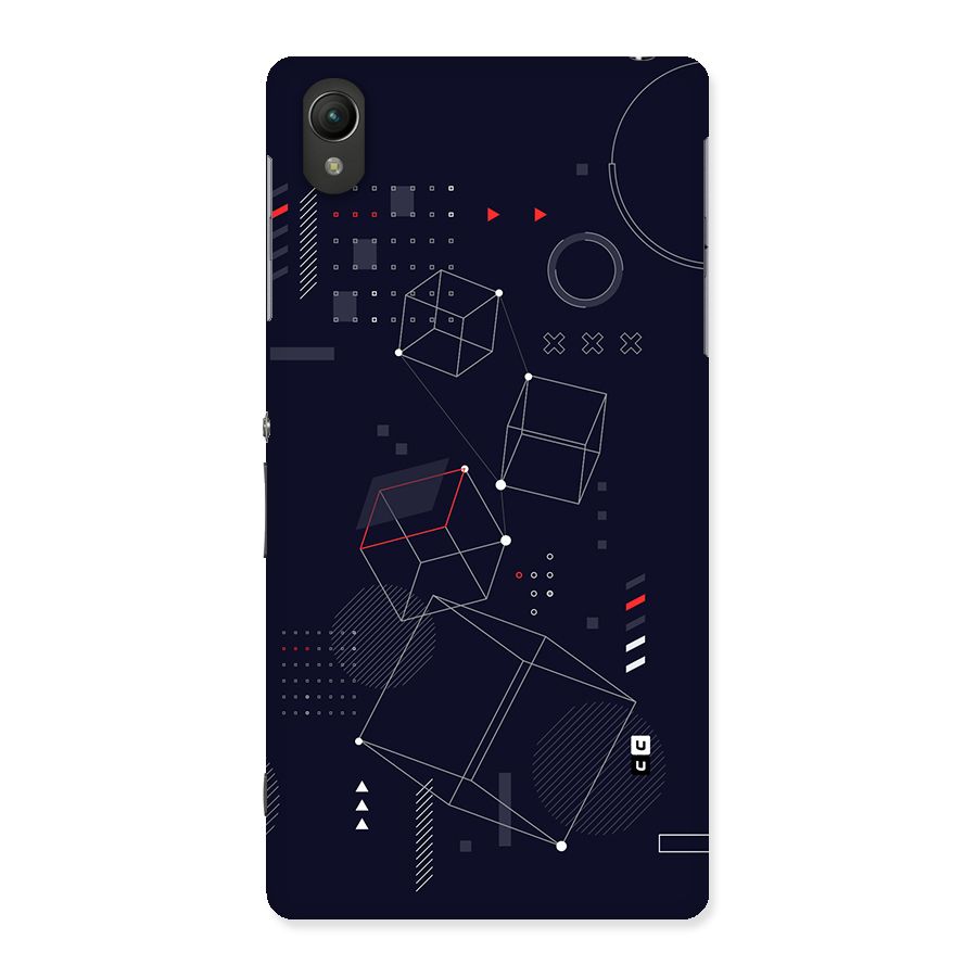 Royal Abstract Shapes Back Case for Xperia Z2